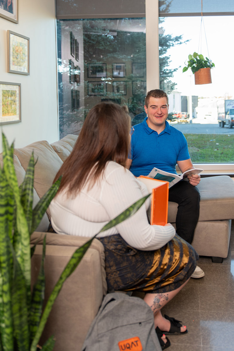 Photographie publicitaire – vie étudiante au campus de Val-d’Or