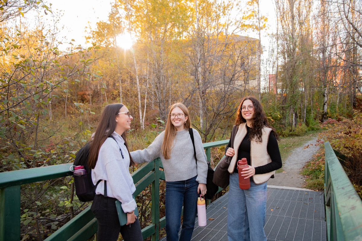 Photographie publicitaire – vie étudiante au campus de Val-d’Or